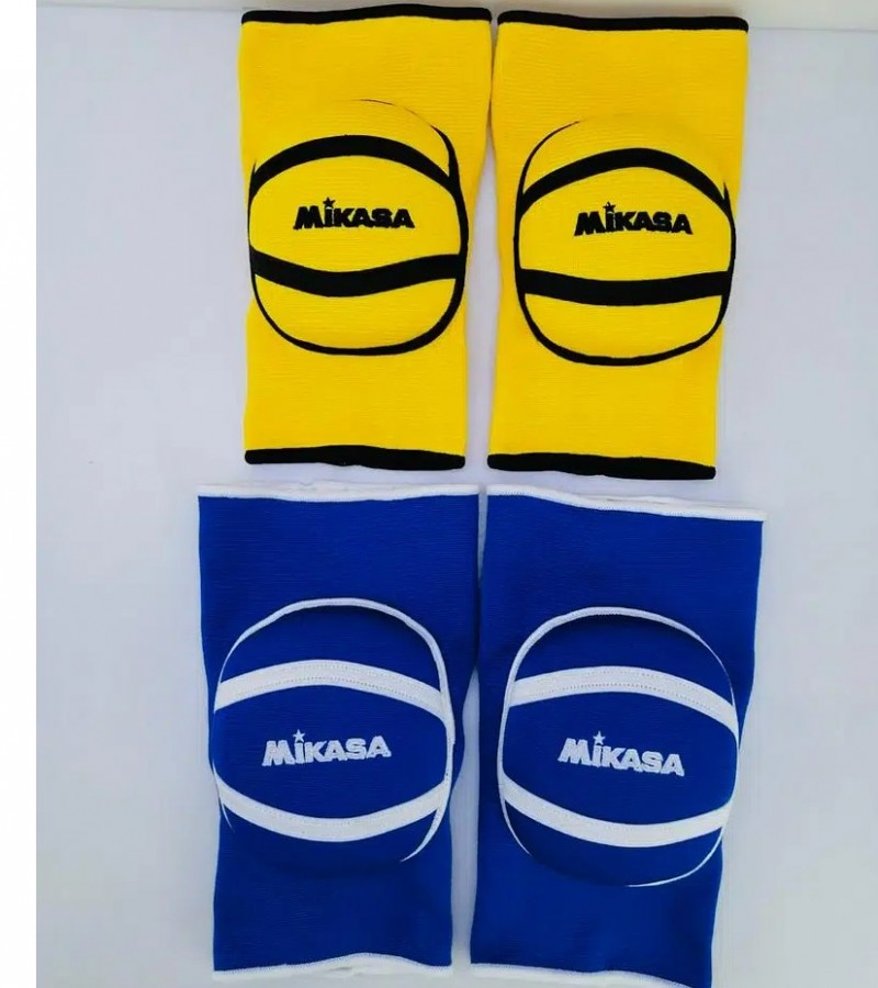 KNEE PADS WITH EMBROIDERED BRAND LOGO MIKASA.