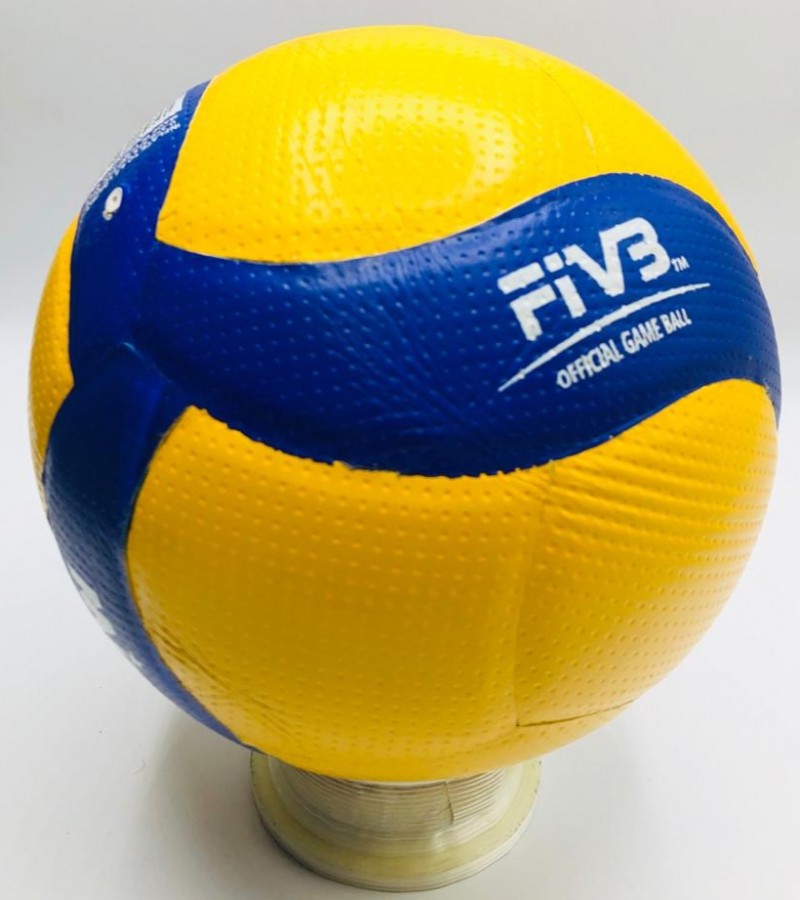 Volleyball Pasted Yellow-Blue Color Combination